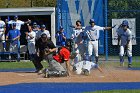 Baseball vs WPI  Wheaton College Baseball vs WPI. - Photo By: KEITH NORDSTROM : Wheaton, baseball